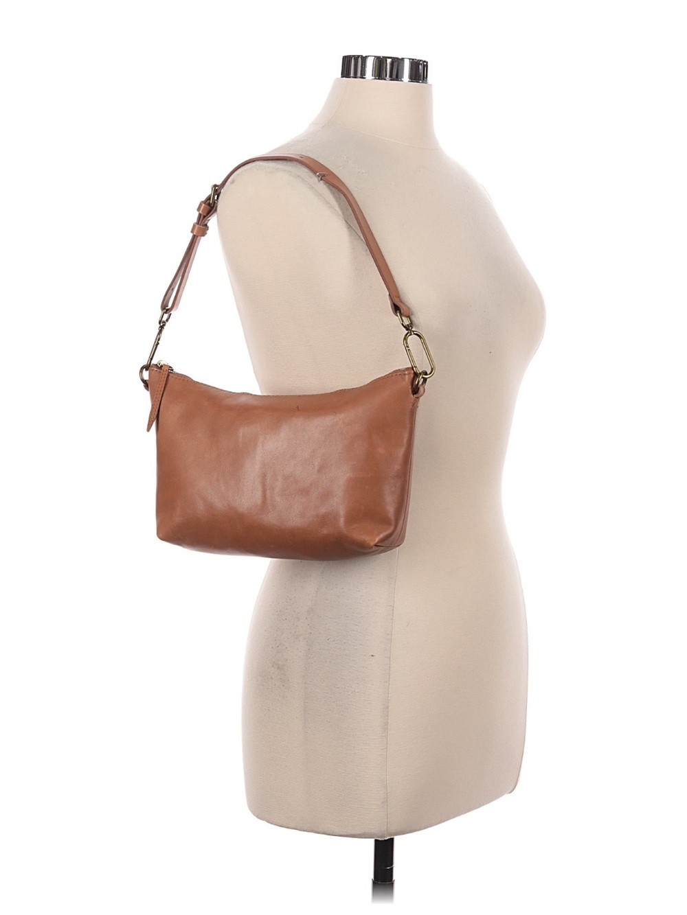 Madewell Cognac Leather Shoulder Bag